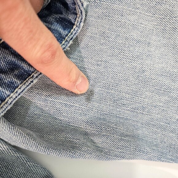 Ninth Hall Ambush Y2K Light Blue Wash Jeans Dragon Baggy Wide Leg Skater 30βX27β - Picture 15 of 16